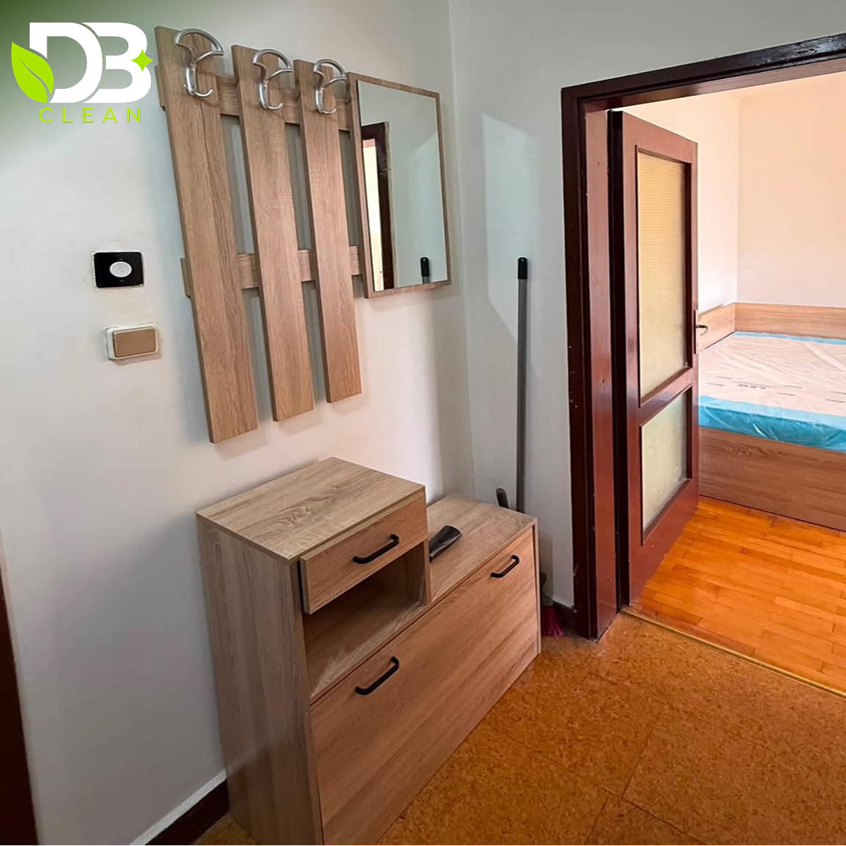 Сглобени и подредени мебели в апартамент в кв. Тева, Перник — DB-Clean